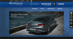 Desktop Screenshot of behrmann-automobile.de